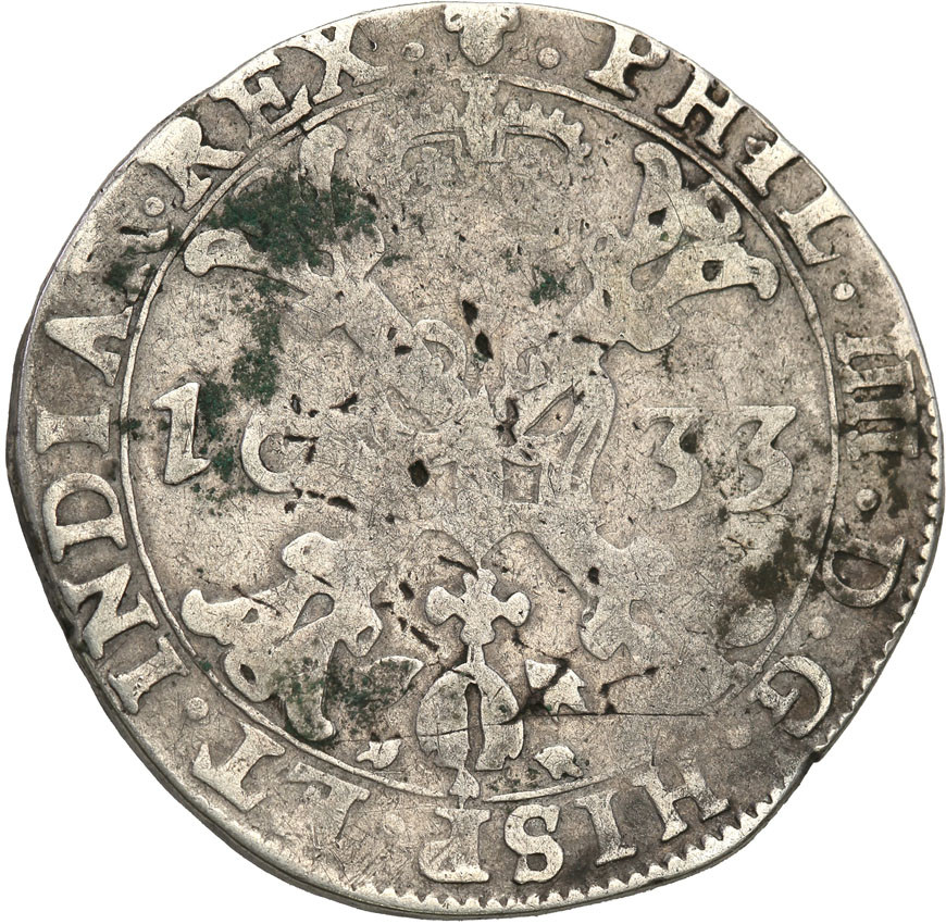 Niderlandy hiszpańskie, Brabant. 1/2 patagon 1633